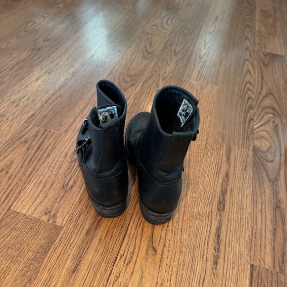 Frye Black Engineer 8r Short - Picture 4 of 7